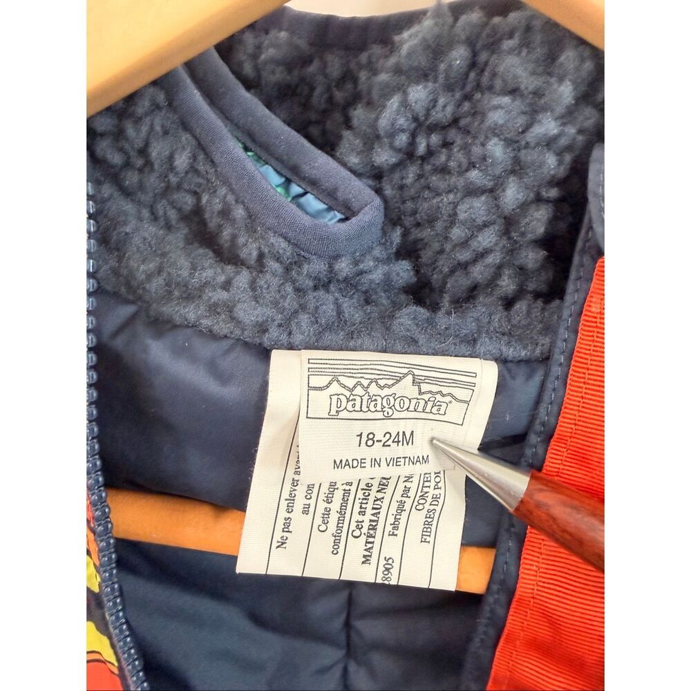 Patagonia Baby Snow Suit One Piece 18-24M Print - Picture 4 of 9